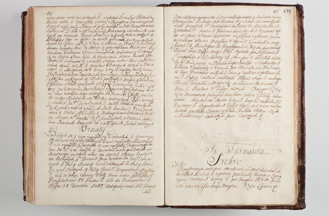 Zdjęcie nr 706 dla obiektu archiwalnego: Wizytacja kanoniczna przeprowadzona w dn. 28 kwietnia 1728 r. przez bpa Michała Kunickiego...