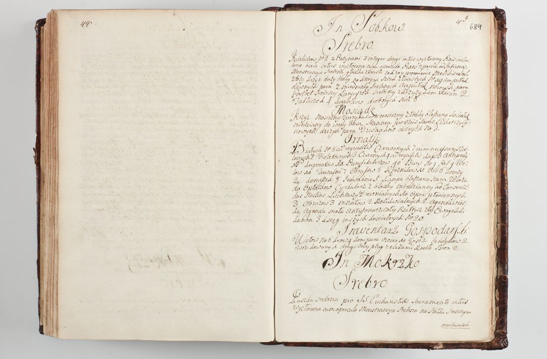 Zdjęcie nr 712 dla obiektu archiwalnego: Wizytacja kanoniczna przeprowadzona w dn. 28 kwietnia 1728 r. przez bpa Michała Kunickiego...