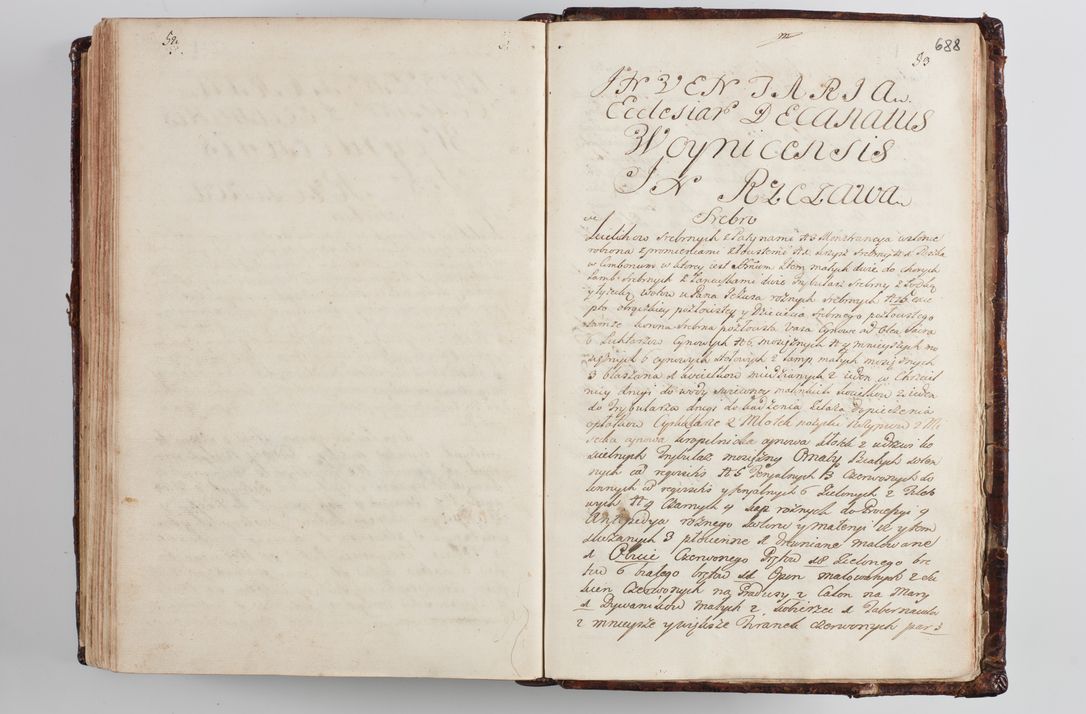 Zdjęcie nr 716 dla obiektu archiwalnego: Wizytacja kanoniczna przeprowadzona w dn. 28 kwietnia 1728 r. przez bpa Michała Kunickiego...