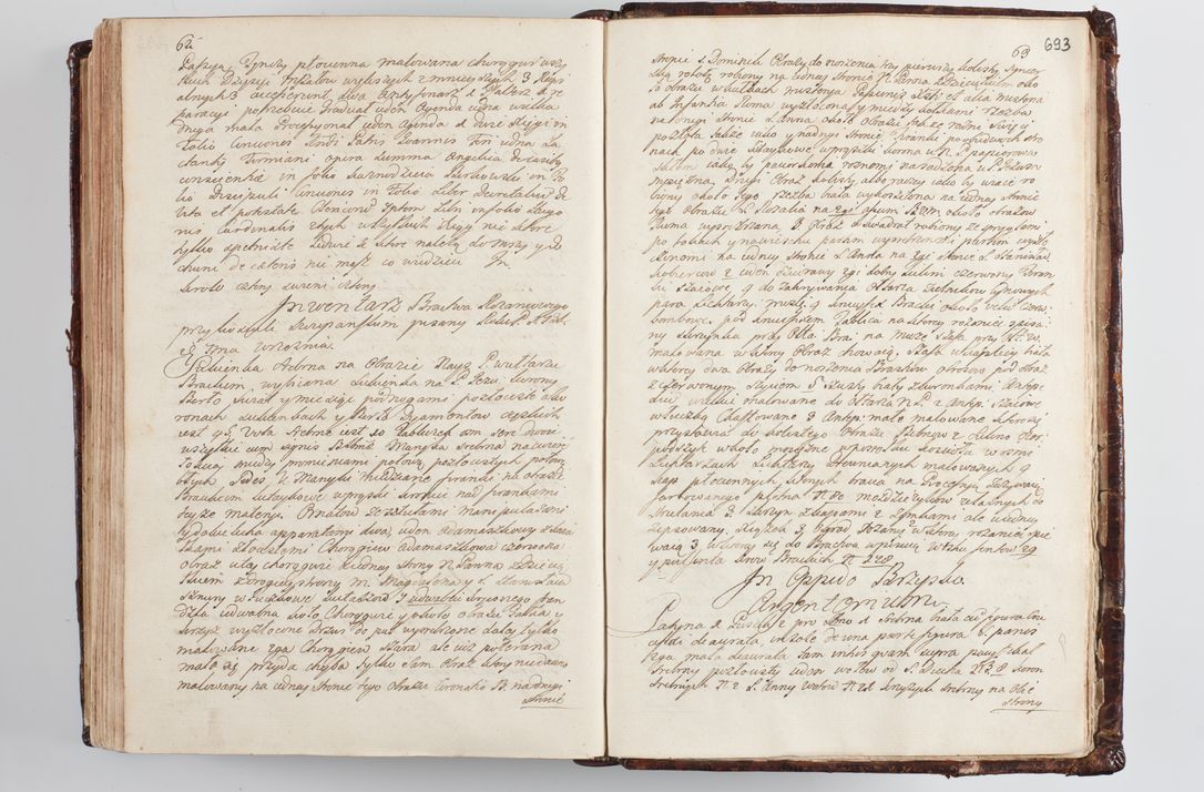 Zdjęcie nr 721 dla obiektu archiwalnego: Wizytacja kanoniczna przeprowadzona w dn. 28 kwietnia 1728 r. przez bpa Michała Kunickiego...