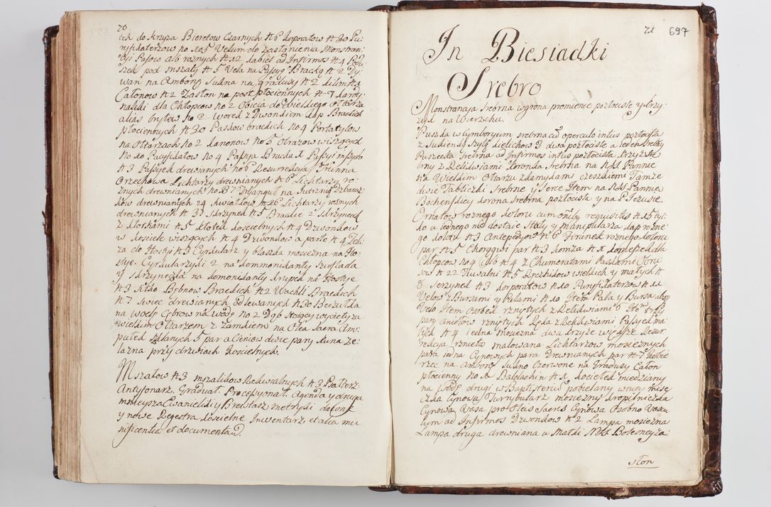 Zdjęcie nr 725 dla obiektu archiwalnego: Wizytacja kanoniczna przeprowadzona w dn. 28 kwietnia 1728 r. przez bpa Michała Kunickiego...