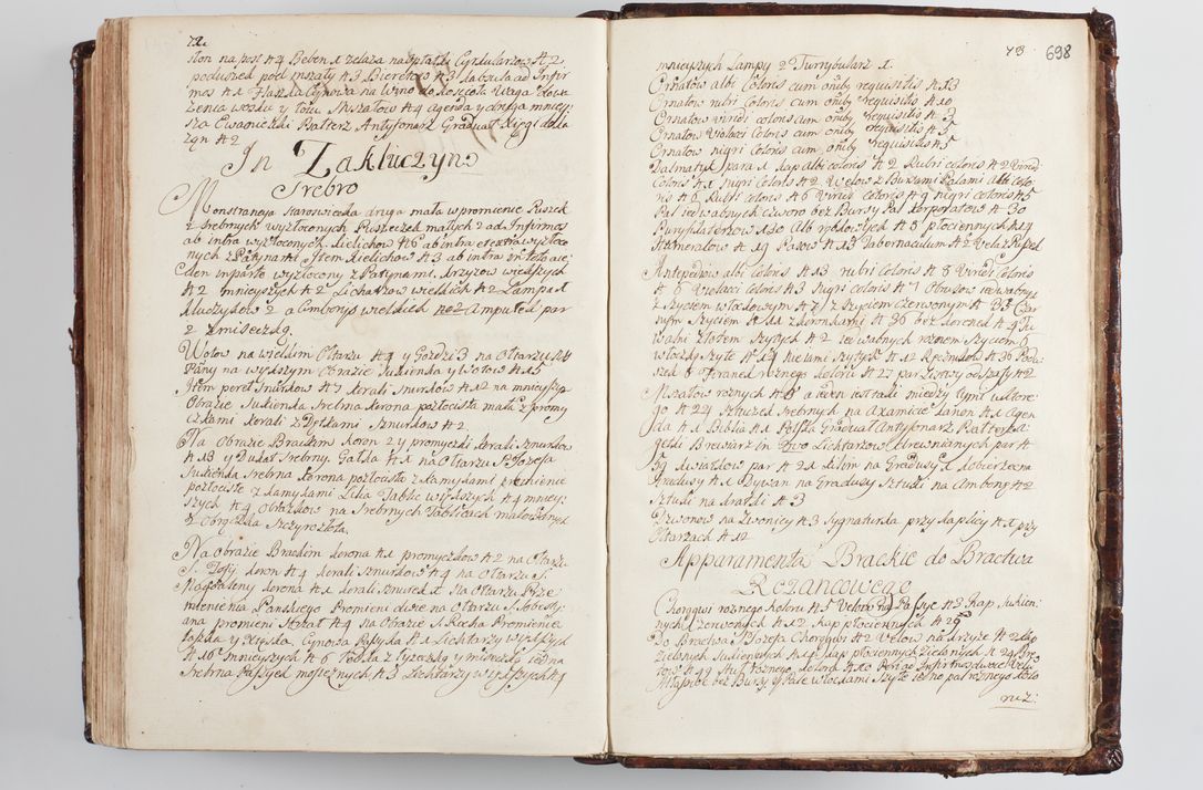 Zdjęcie nr 726 dla obiektu archiwalnego: Wizytacja kanoniczna przeprowadzona w dn. 28 kwietnia 1728 r. przez bpa Michała Kunickiego...