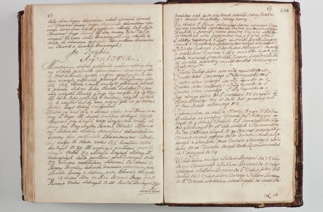 Zdjęcie nr 724 dla obiektu archiwalnego: Wizytacja kanoniczna przeprowadzona w dn. 28 kwietnia 1728 r. przez bpa Michała Kunickiego...