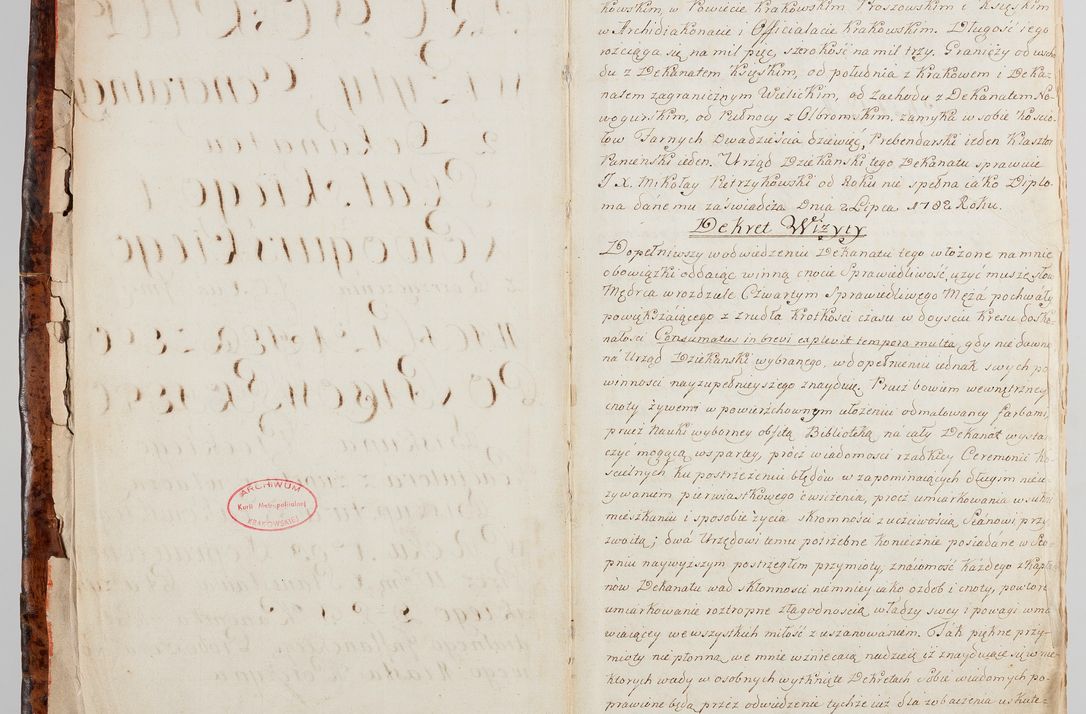 Zdjęcie nr 8 dla obiektu archiwalnego: Protokuł Wizyty Generalney z Dekanatow Skalskiego i Nowogurskiego