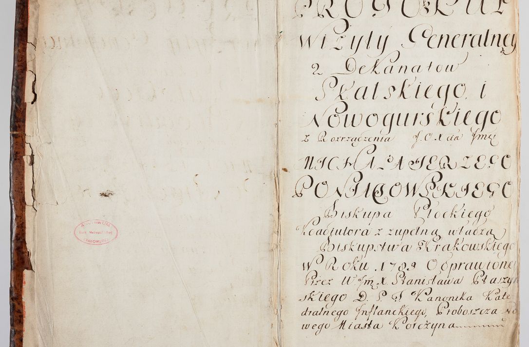 Zdjęcie nr 7 dla obiektu archiwalnego: Protokuł Wizyty Generalney z Dekanatow Skalskiego i Nowogurskiego