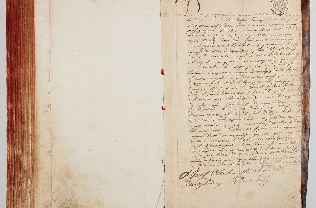 Zdjęcie nr 358 dla obiektu archiwalnego: Protokuł Wizyty Generalney z Dekanatow Skalskiego i Nowogurskiego