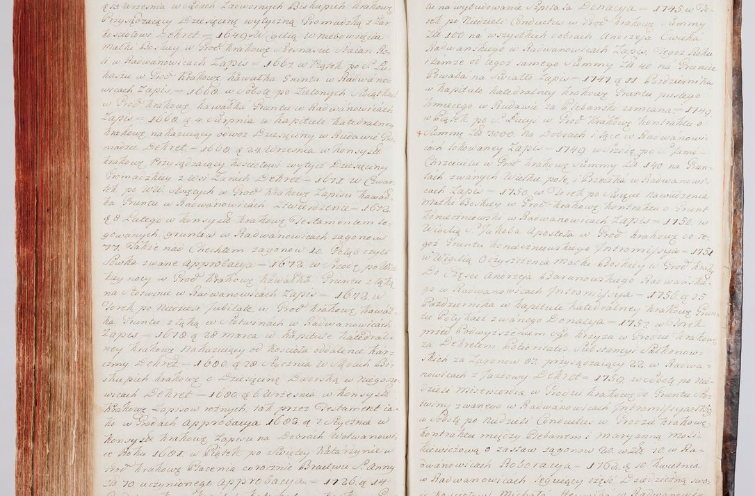 Zdjęcie nr 352 dla obiektu archiwalnego: Protokuł Wizyty Generalney z Dekanatow Skalskiego i Nowogurskiego