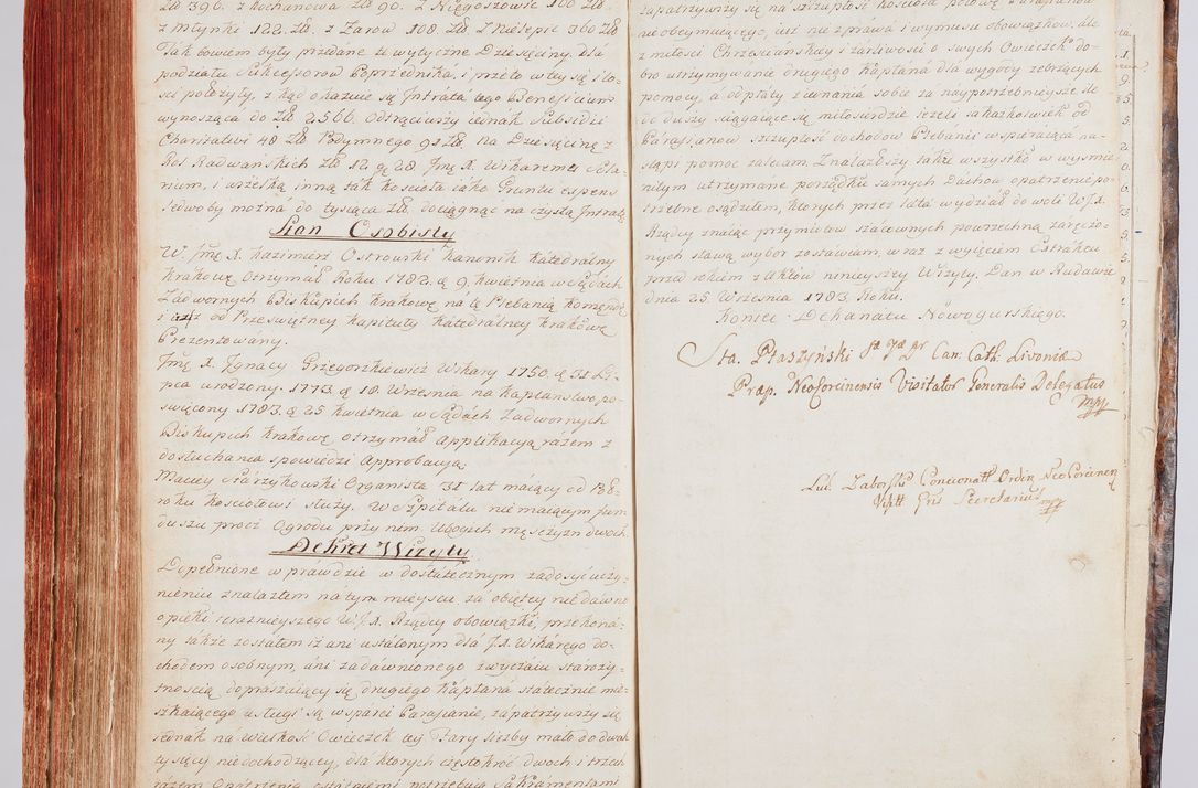 Zdjęcie nr 356 dla obiektu archiwalnego: Protokuł Wizyty Generalney z Dekanatow Skalskiego i Nowogurskiego