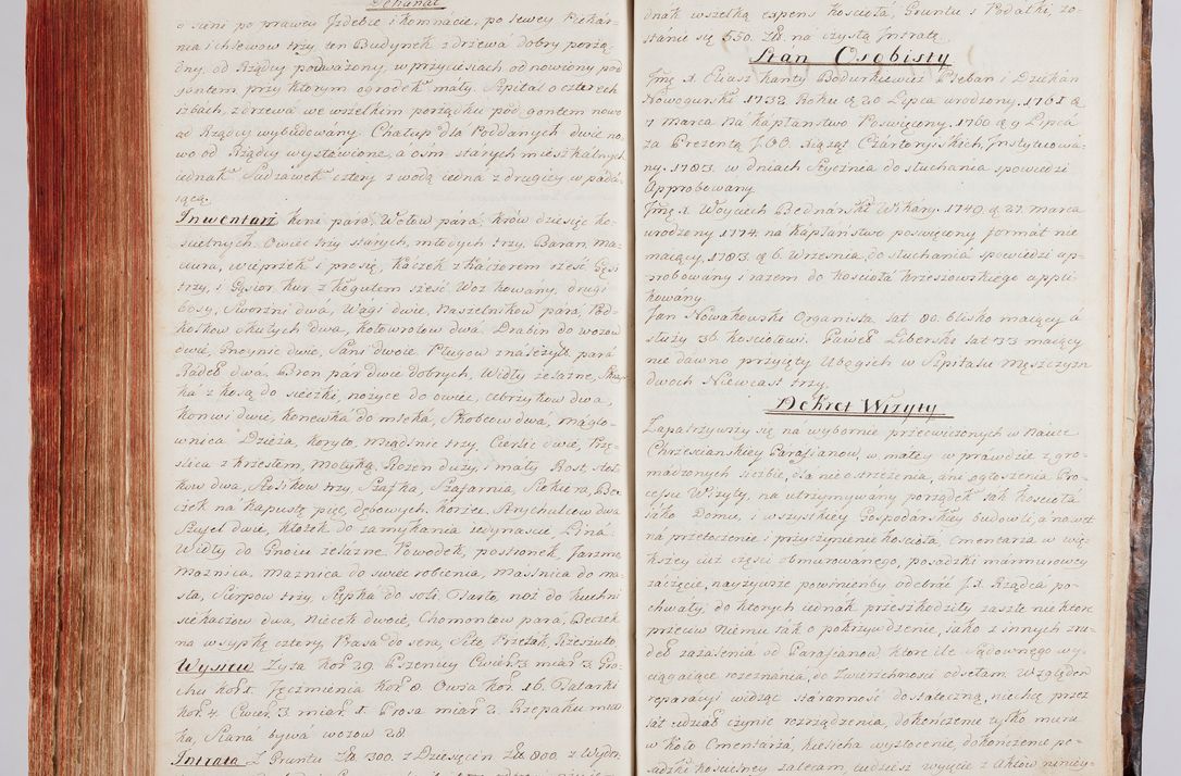 Zdjęcie nr 347 dla obiektu archiwalnego: Protokuł Wizyty Generalney z Dekanatow Skalskiego i Nowogurskiego