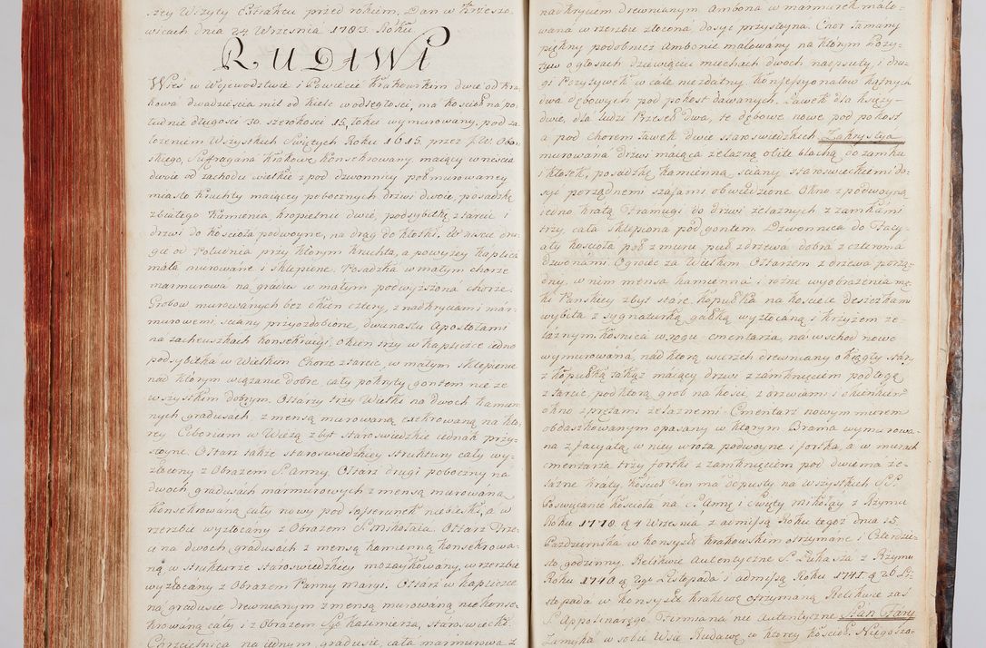 Zdjęcie nr 348 dla obiektu archiwalnego: Protokuł Wizyty Generalney z Dekanatow Skalskiego i Nowogurskiego