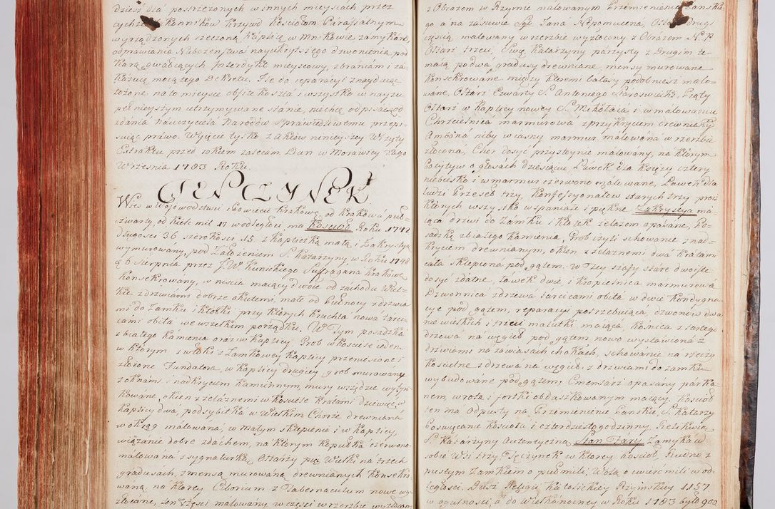 Zdjęcie nr 337 dla obiektu archiwalnego: Protokuł Wizyty Generalney z Dekanatow Skalskiego i Nowogurskiego