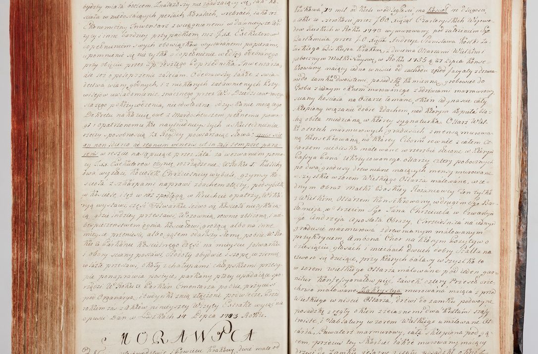 Zdjęcie nr 329 dla obiektu archiwalnego: Protokuł Wizyty Generalney z Dekanatow Skalskiego i Nowogurskiego