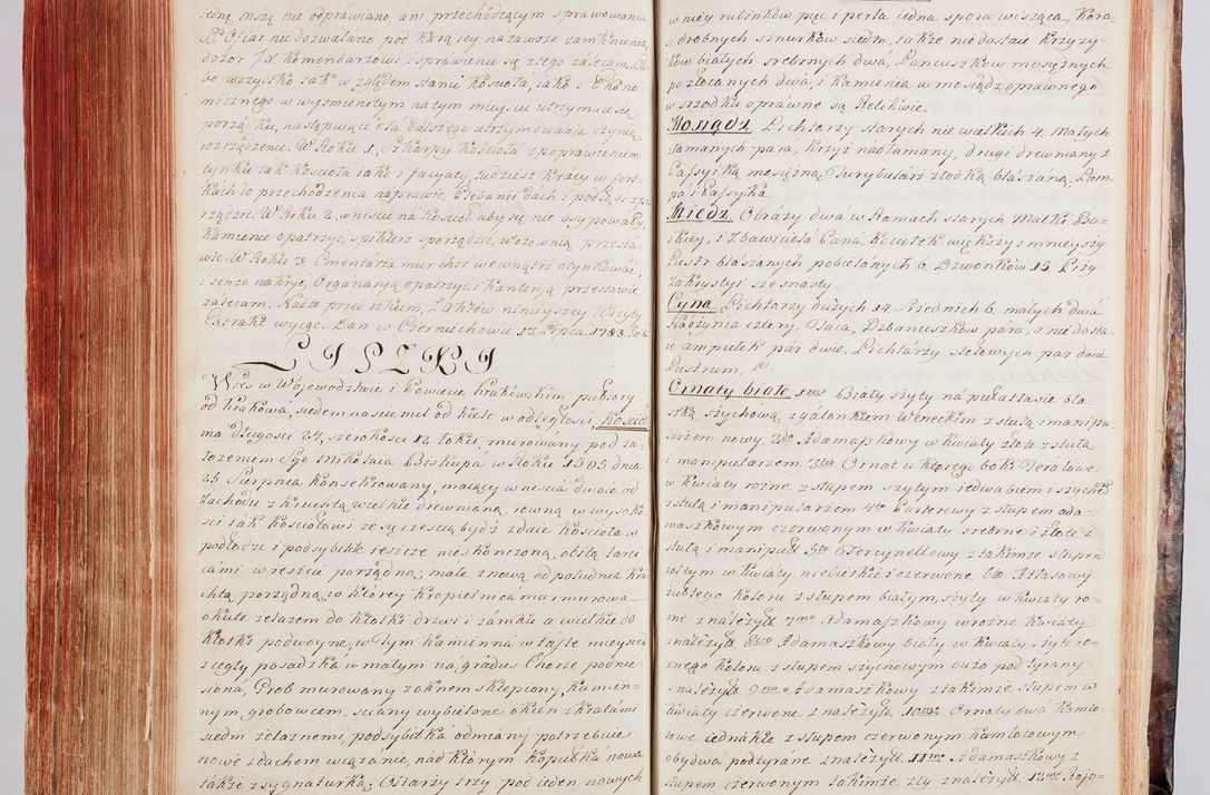 Zdjęcie nr 322 dla obiektu archiwalnego: Protokuł Wizyty Generalney z Dekanatow Skalskiego i Nowogurskiego