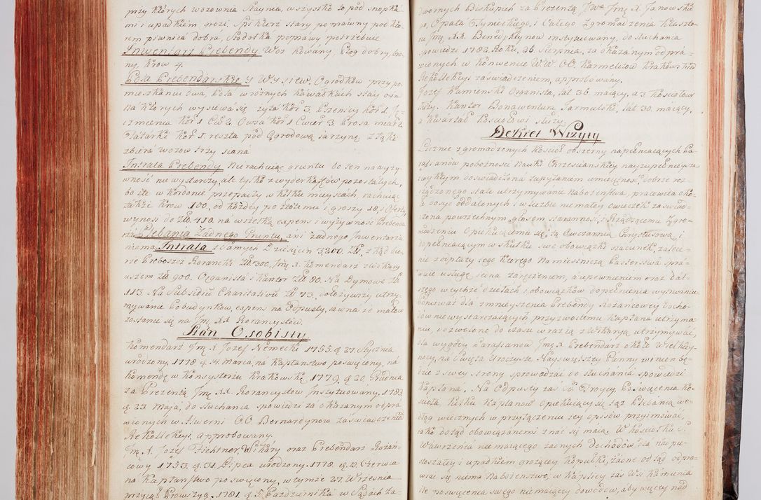 Zdjęcie nr 321 dla obiektu archiwalnego: Protokuł Wizyty Generalney z Dekanatow Skalskiego i Nowogurskiego