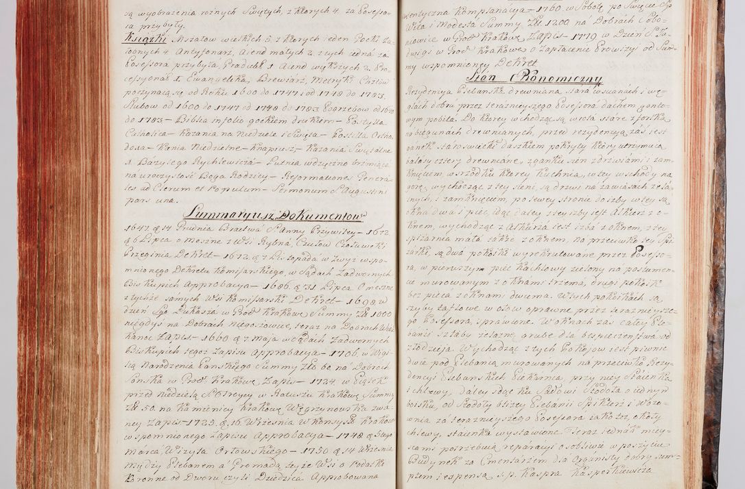 Zdjęcie nr 314 dla obiektu archiwalnego: Protokuł Wizyty Generalney z Dekanatow Skalskiego i Nowogurskiego