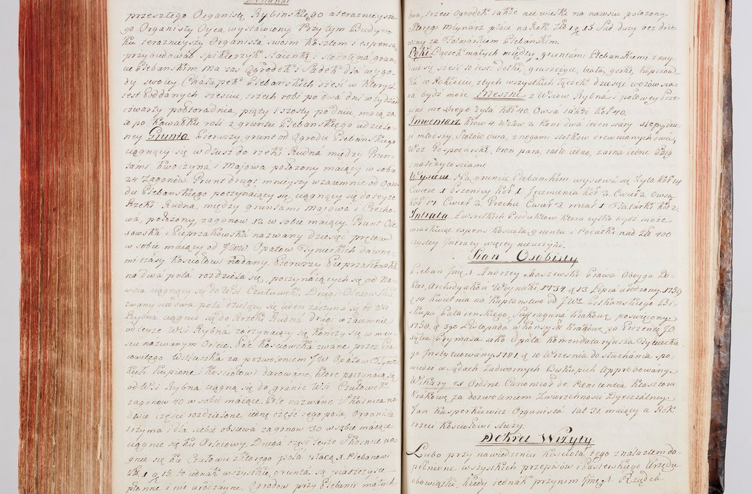 Zdjęcie nr 315 dla obiektu archiwalnego: Protokuł Wizyty Generalney z Dekanatow Skalskiego i Nowogurskiego