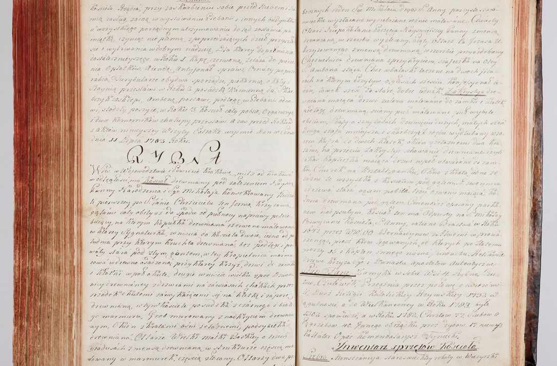 Zdjęcie nr 310 dla obiektu archiwalnego: Protokuł Wizyty Generalney z Dekanatow Skalskiego i Nowogurskiego