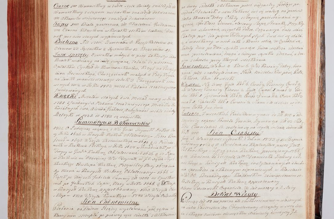 Zdjęcie nr 309 dla obiektu archiwalnego: Protokuł Wizyty Generalney z Dekanatow Skalskiego i Nowogurskiego