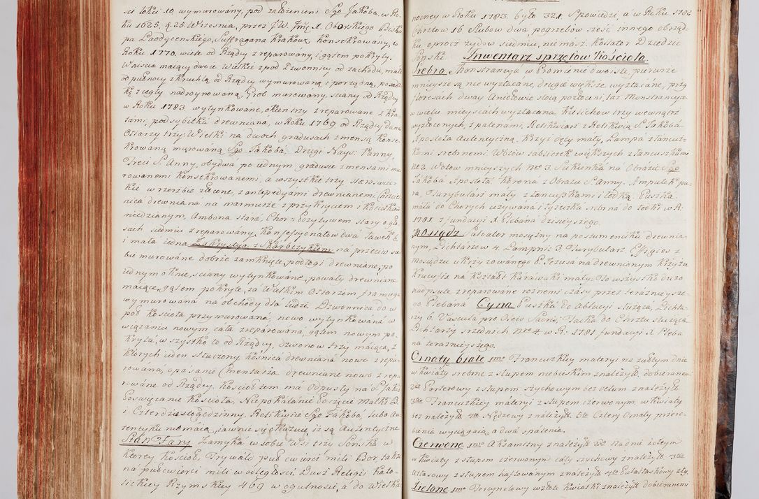 Zdjęcie nr 308 dla obiektu archiwalnego: Protokuł Wizyty Generalney z Dekanatow Skalskiego i Nowogurskiego