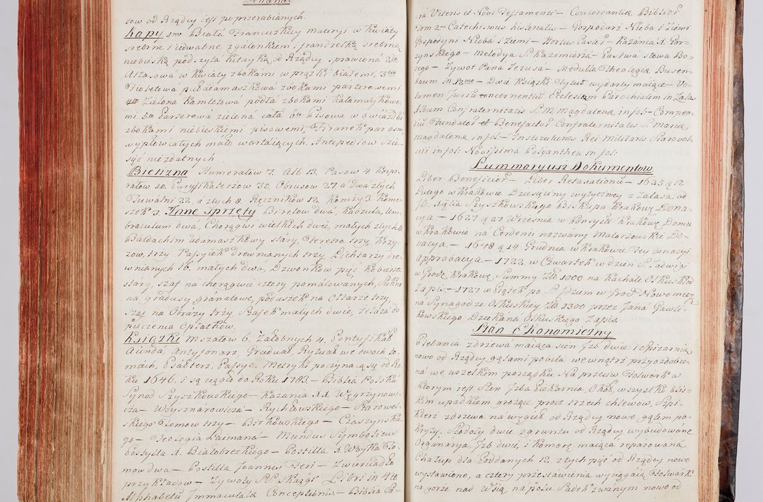 Zdjęcie nr 306 dla obiektu archiwalnego: Protokuł Wizyty Generalney z Dekanatow Skalskiego i Nowogurskiego