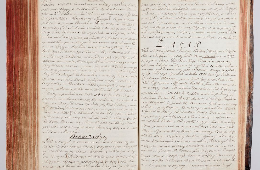 Zdjęcie nr 304 dla obiektu archiwalnego: Protokuł Wizyty Generalney z Dekanatow Skalskiego i Nowogurskiego