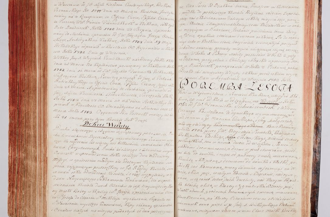 Zdjęcie nr 297 dla obiektu archiwalnego: Protokuł Wizyty Generalney z Dekanatow Skalskiego i Nowogurskiego