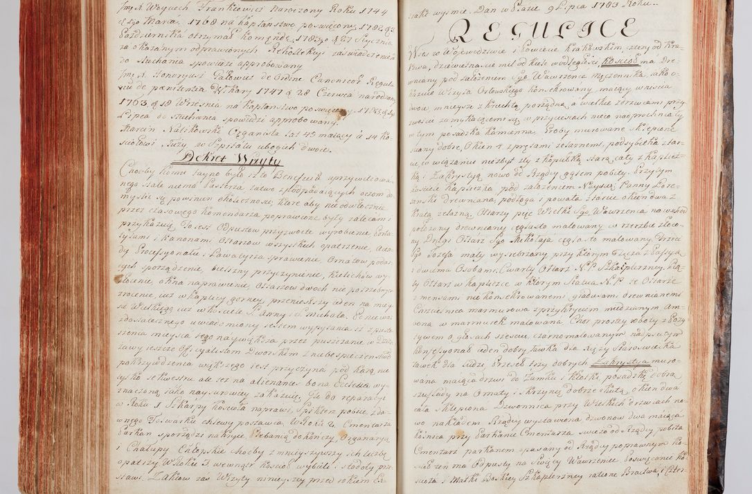 Zdjęcie nr 293 dla obiektu archiwalnego: Protokuł Wizyty Generalney z Dekanatow Skalskiego i Nowogurskiego