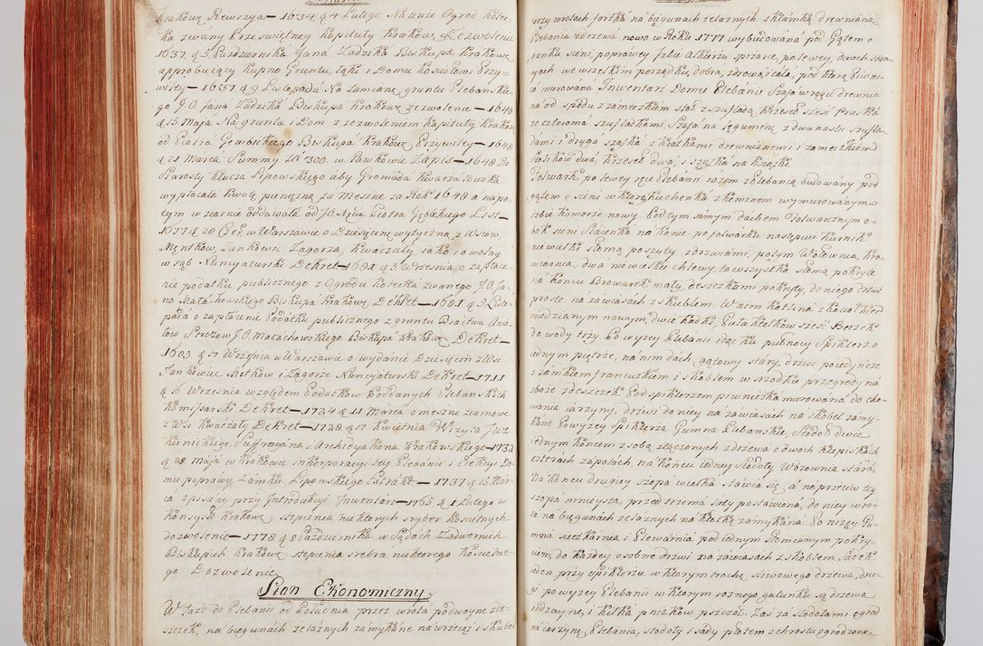 Zdjęcie nr 288 dla obiektu archiwalnego: Protokuł Wizyty Generalney z Dekanatow Skalskiego i Nowogurskiego