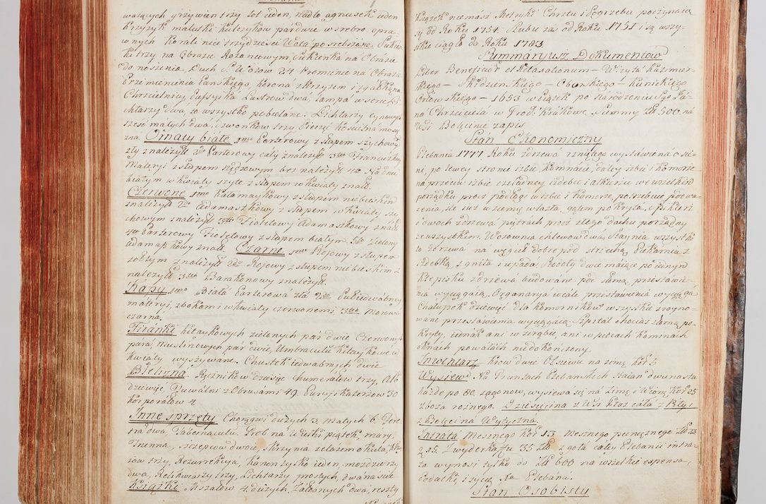 Zdjęcie nr 292 dla obiektu archiwalnego: Protokuł Wizyty Generalney z Dekanatow Skalskiego i Nowogurskiego