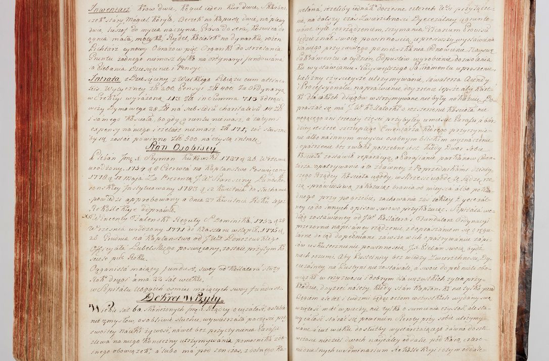 Zdjęcie nr 283 dla obiektu archiwalnego: Protokuł Wizyty Generalney z Dekanatow Skalskiego i Nowogurskiego