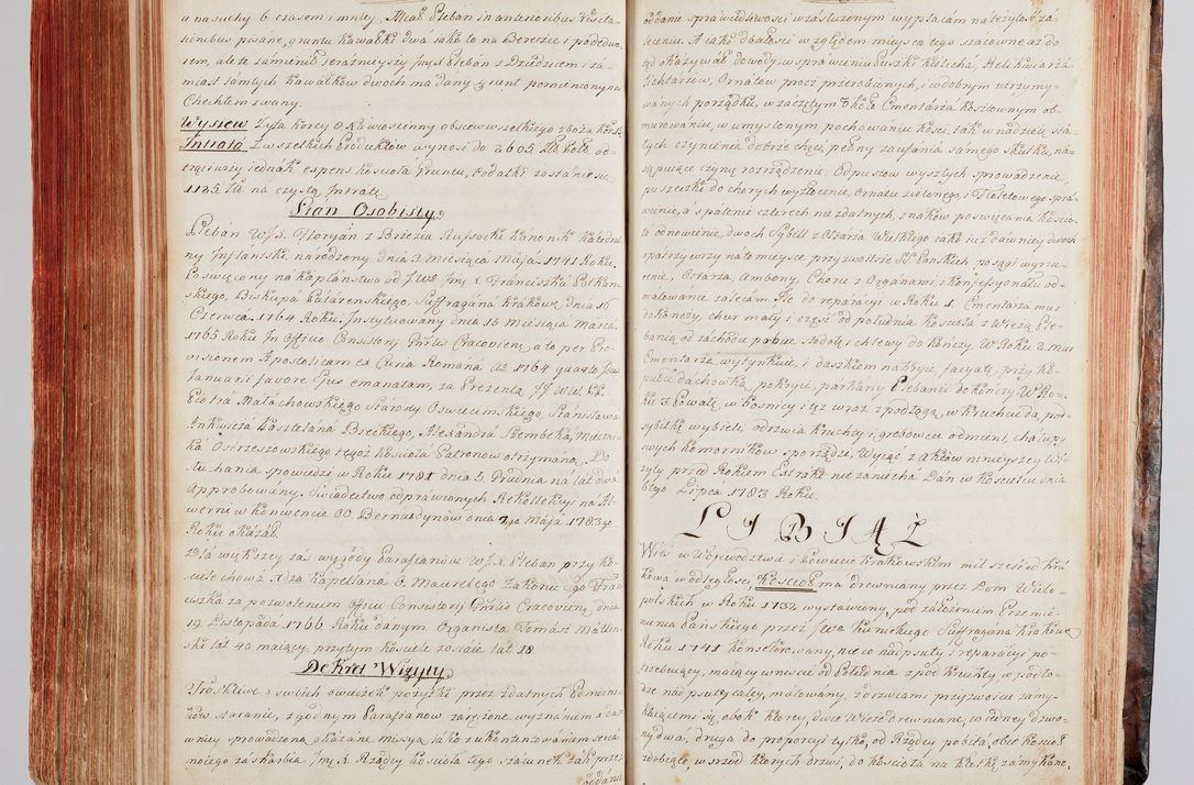 Zdjęcie nr 280 dla obiektu archiwalnego: Protokuł Wizyty Generalney z Dekanatow Skalskiego i Nowogurskiego