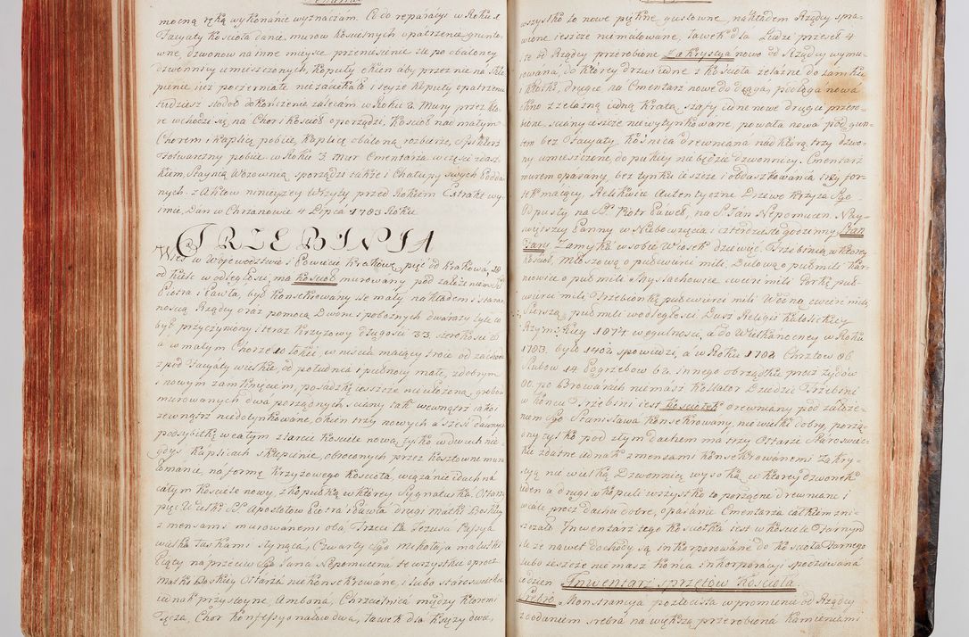 Zdjęcie nr 272 dla obiektu archiwalnego: Protokuł Wizyty Generalney z Dekanatow Skalskiego i Nowogurskiego