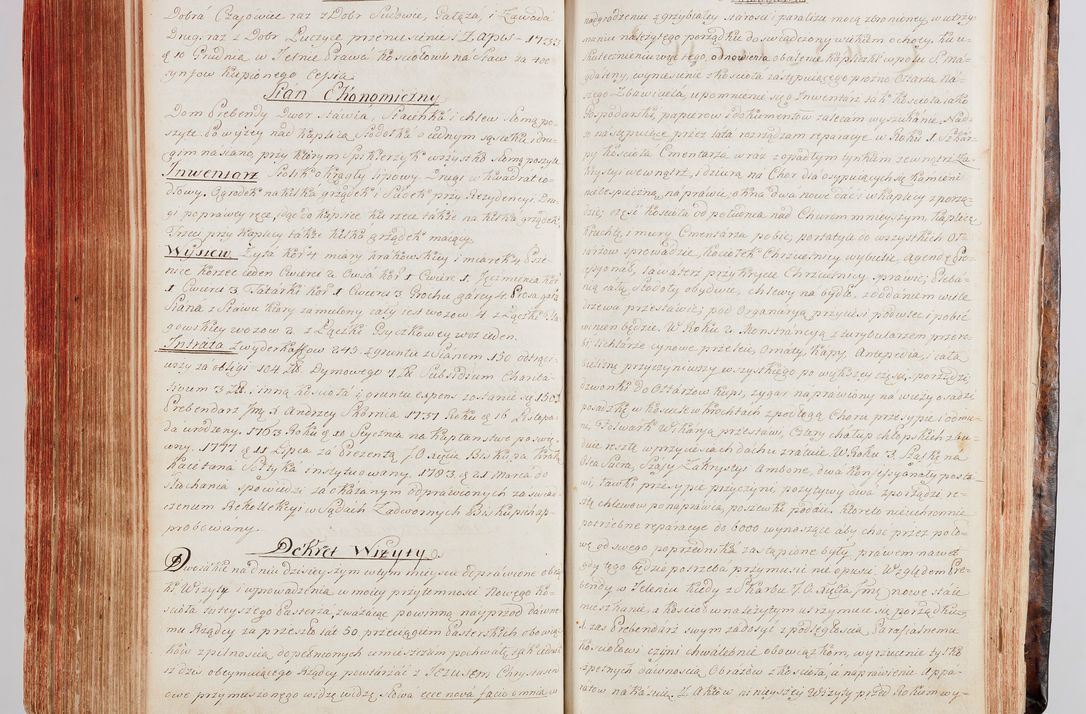 Zdjęcie nr 264 dla obiektu archiwalnego: Protokuł Wizyty Generalney z Dekanatow Skalskiego i Nowogurskiego