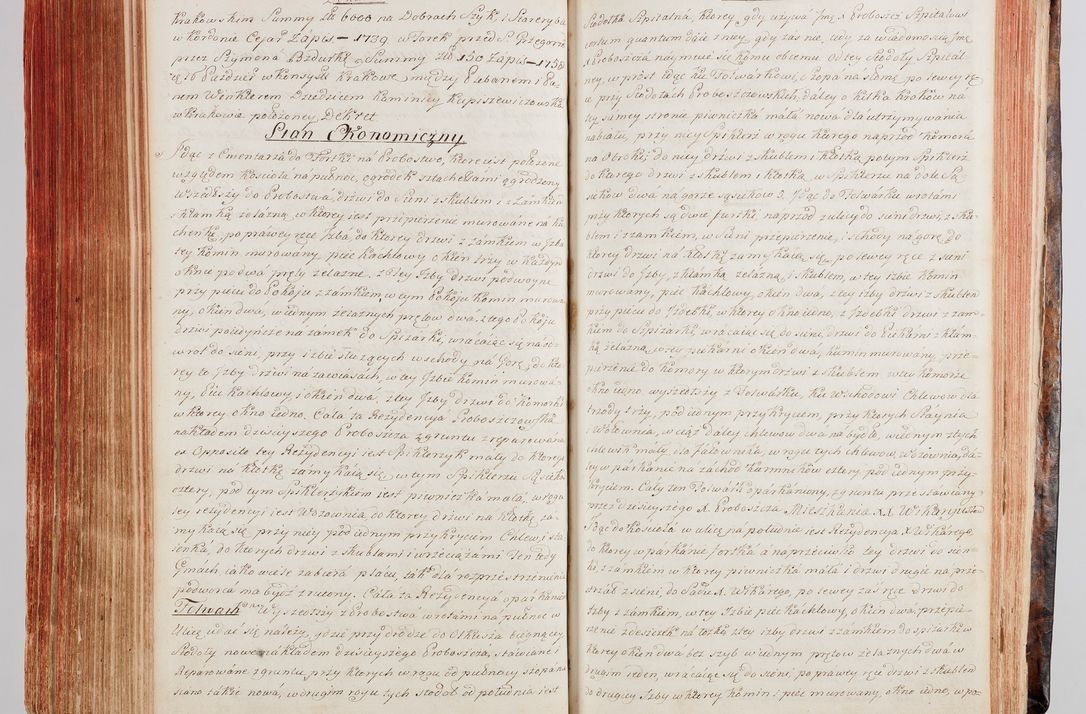 Zdjęcie nr 268 dla obiektu archiwalnego: Protokuł Wizyty Generalney z Dekanatow Skalskiego i Nowogurskiego