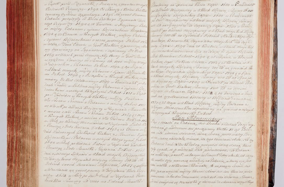 Zdjęcie nr 255 dla obiektu archiwalnego: Protokuł Wizyty Generalney z Dekanatow Skalskiego i Nowogurskiego