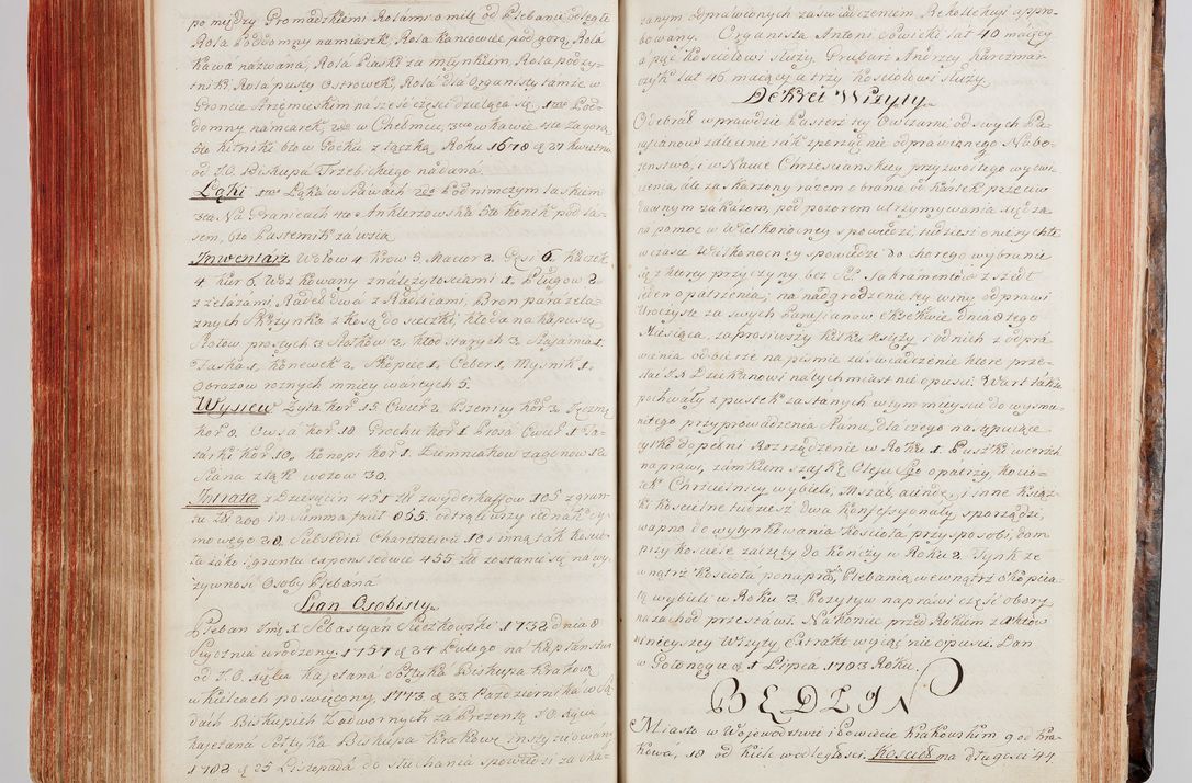 Zdjęcie nr 250 dla obiektu archiwalnego: Protokuł Wizyty Generalney z Dekanatow Skalskiego i Nowogurskiego