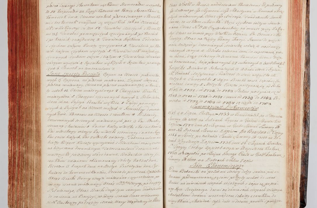 Zdjęcie nr 248 dla obiektu archiwalnego: Protokuł Wizyty Generalney z Dekanatow Skalskiego i Nowogurskiego