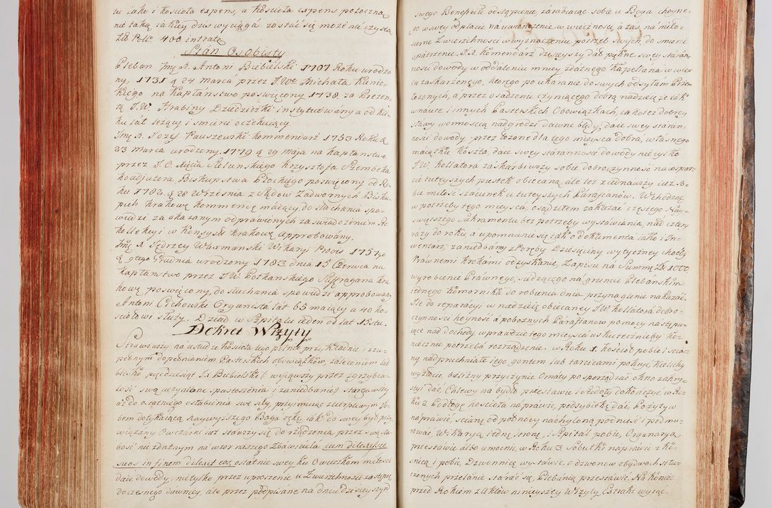 Zdjęcie nr 244 dla obiektu archiwalnego: Protokuł Wizyty Generalney z Dekanatow Skalskiego i Nowogurskiego