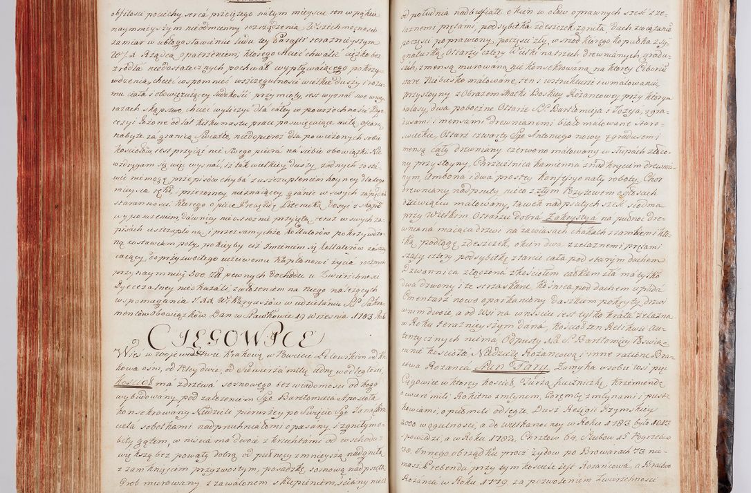Zdjęcie nr 240 dla obiektu archiwalnego: Protokuł Wizyty Generalney z Dekanatow Skalskiego i Nowogurskiego