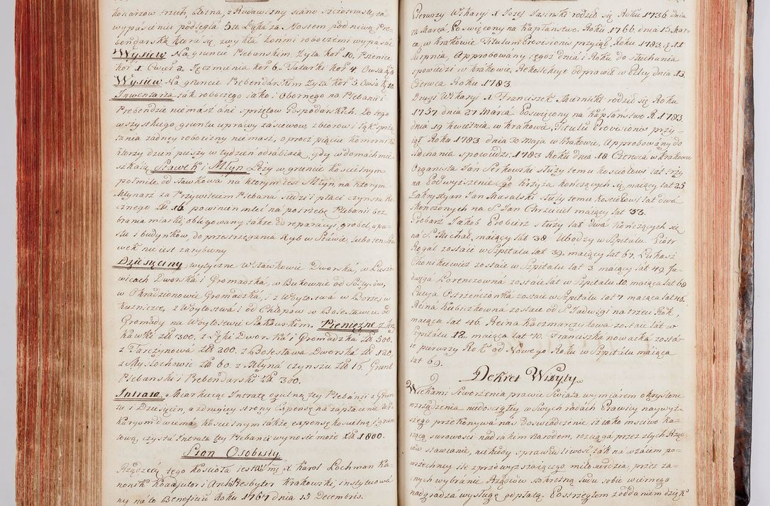 Zdjęcie nr 239 dla obiektu archiwalnego: Protokuł Wizyty Generalney z Dekanatow Skalskiego i Nowogurskiego