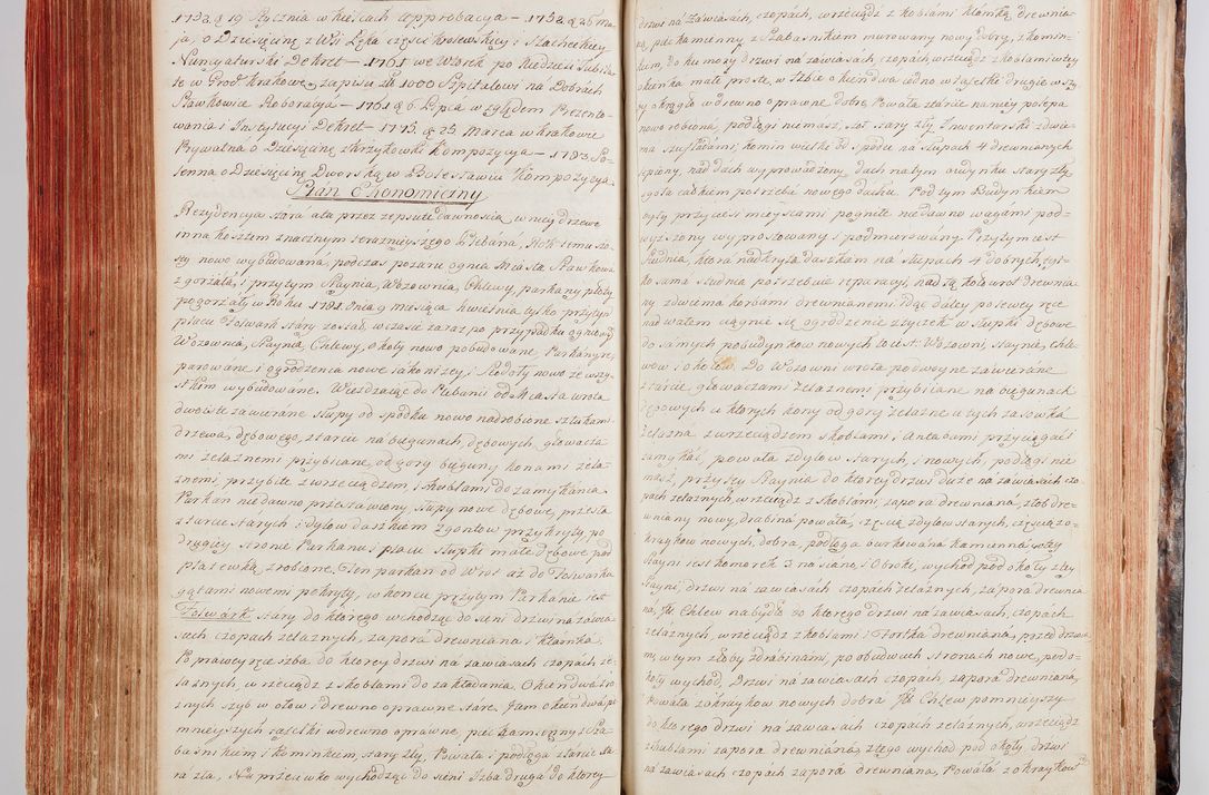 Zdjęcie nr 234 dla obiektu archiwalnego: Protokuł Wizyty Generalney z Dekanatow Skalskiego i Nowogurskiego