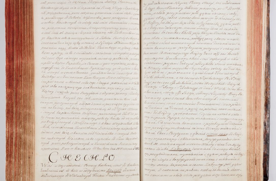 Zdjęcie nr 223 dla obiektu archiwalnego: Protokuł Wizyty Generalney z Dekanatow Skalskiego i Nowogurskiego