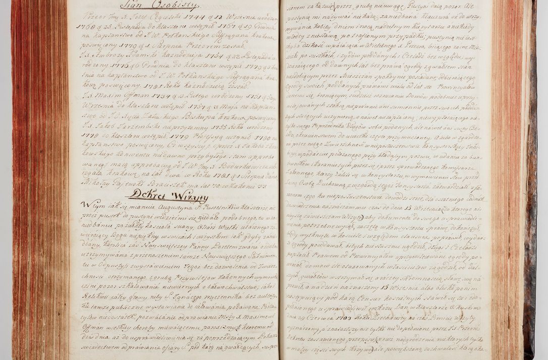 Zdjęcie nr 222 dla obiektu archiwalnego: Protokuł Wizyty Generalney z Dekanatow Skalskiego i Nowogurskiego