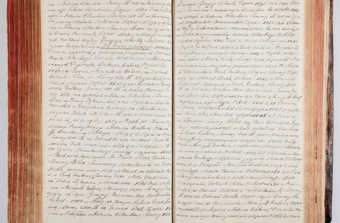 Zdjęcie nr 211 dla obiektu archiwalnego: Protokuł Wizyty Generalney z Dekanatow Skalskiego i Nowogurskiego