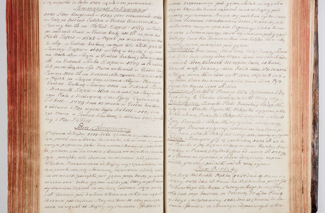 Zdjęcie nr 205 dla obiektu archiwalnego: Protokuł Wizyty Generalney z Dekanatow Skalskiego i Nowogurskiego