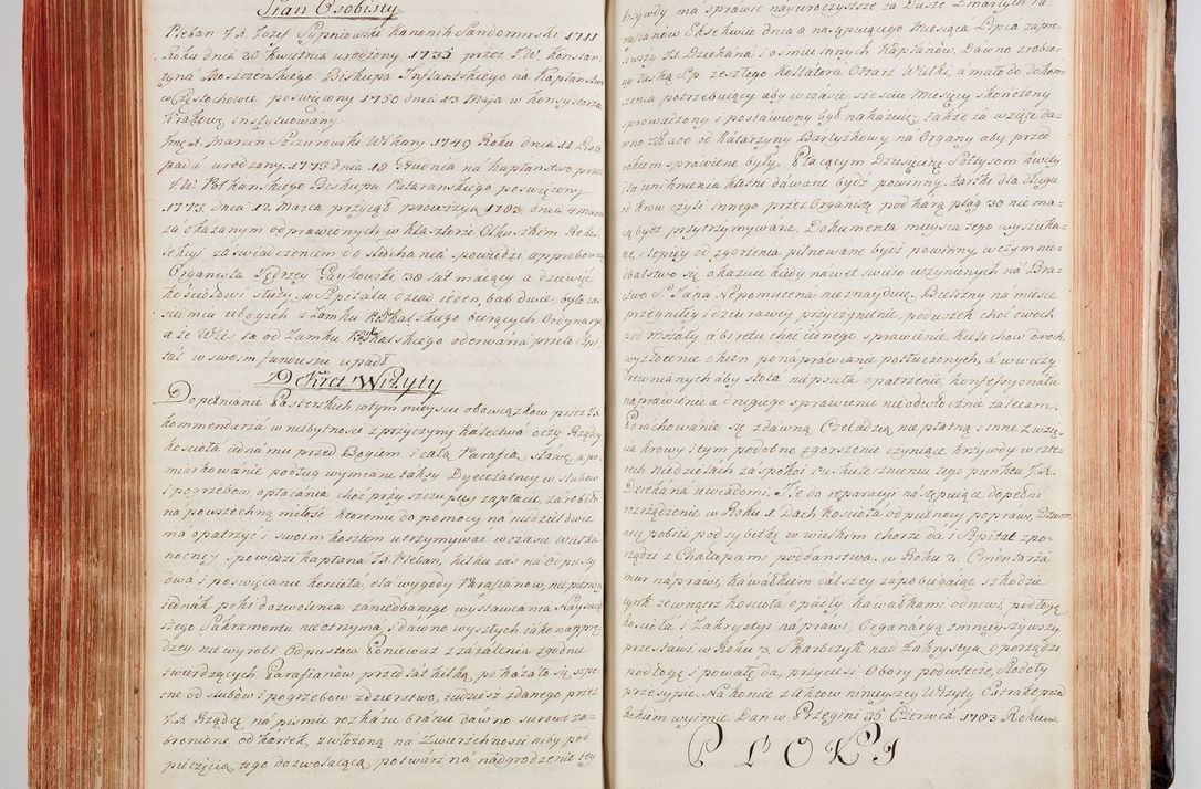 Zdjęcie nr 202 dla obiektu archiwalnego: Protokuł Wizyty Generalney z Dekanatow Skalskiego i Nowogurskiego