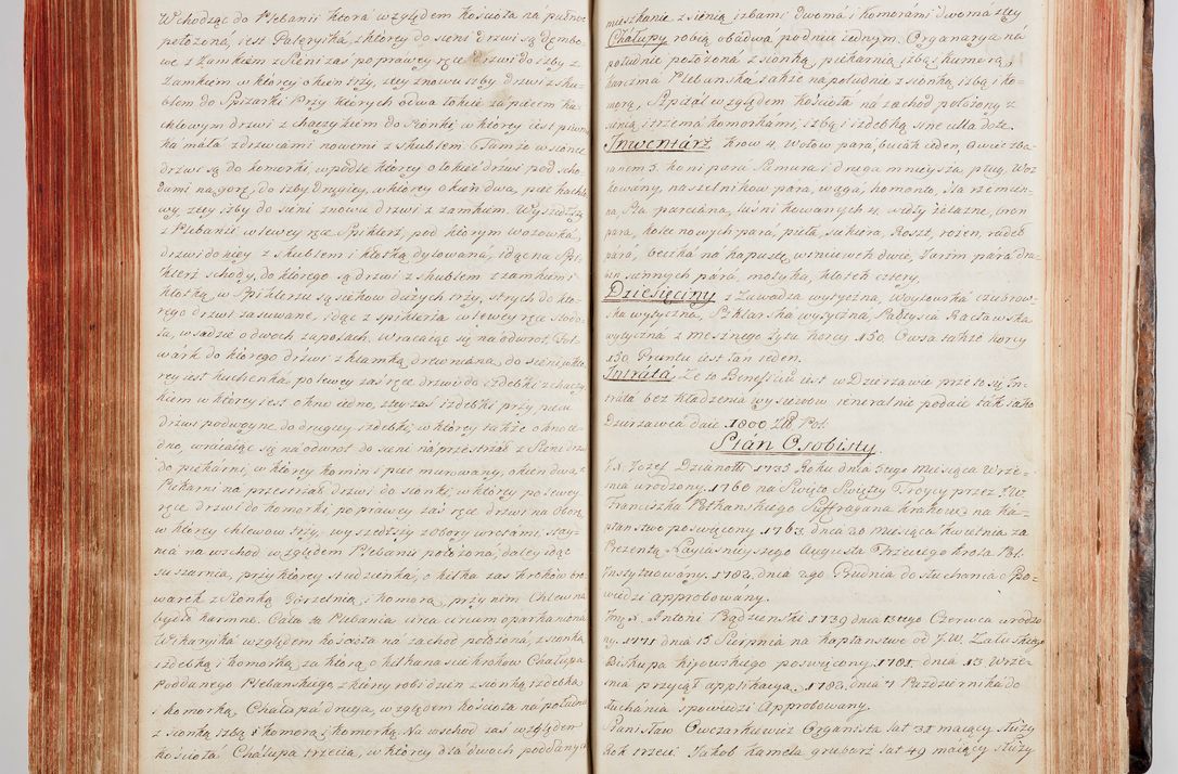 Zdjęcie nr 198 dla obiektu archiwalnego: Protokuł Wizyty Generalney z Dekanatow Skalskiego i Nowogurskiego