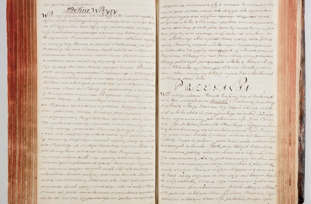 Zdjęcie nr 199 dla obiektu archiwalnego: Protokuł Wizyty Generalney z Dekanatow Skalskiego i Nowogurskiego