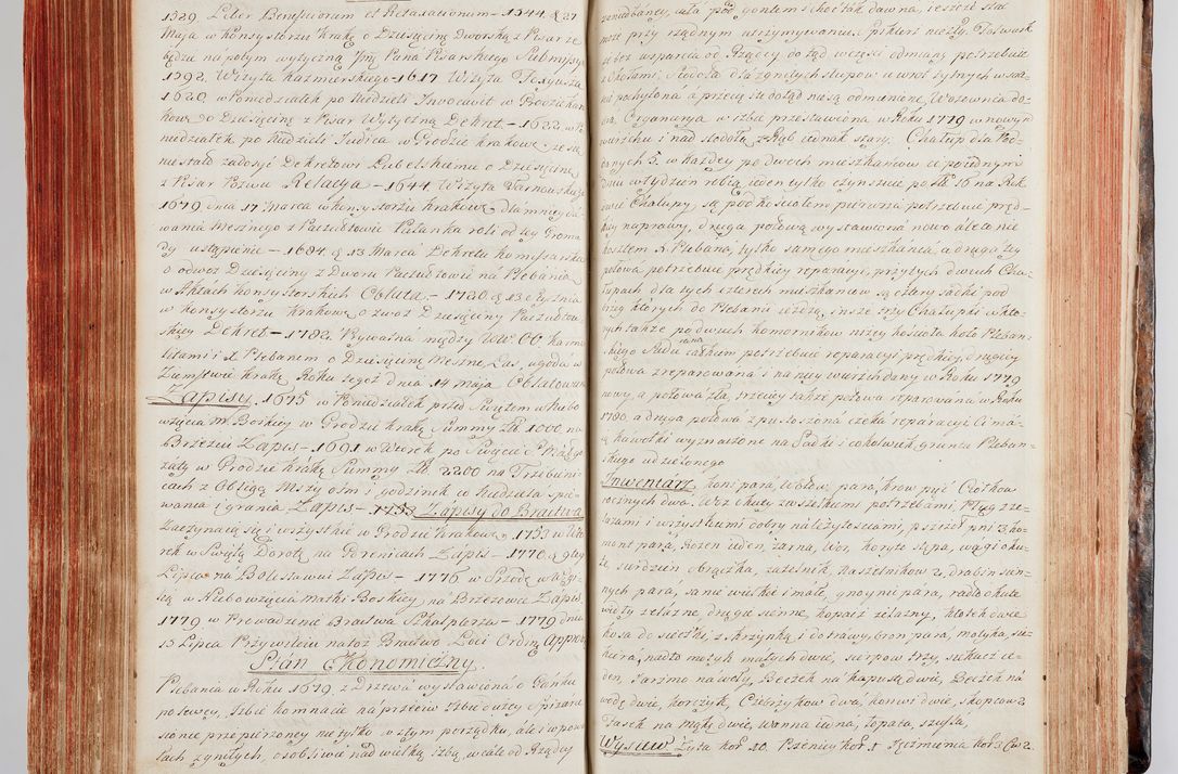 Zdjęcie nr 194 dla obiektu archiwalnego: Protokuł Wizyty Generalney z Dekanatow Skalskiego i Nowogurskiego