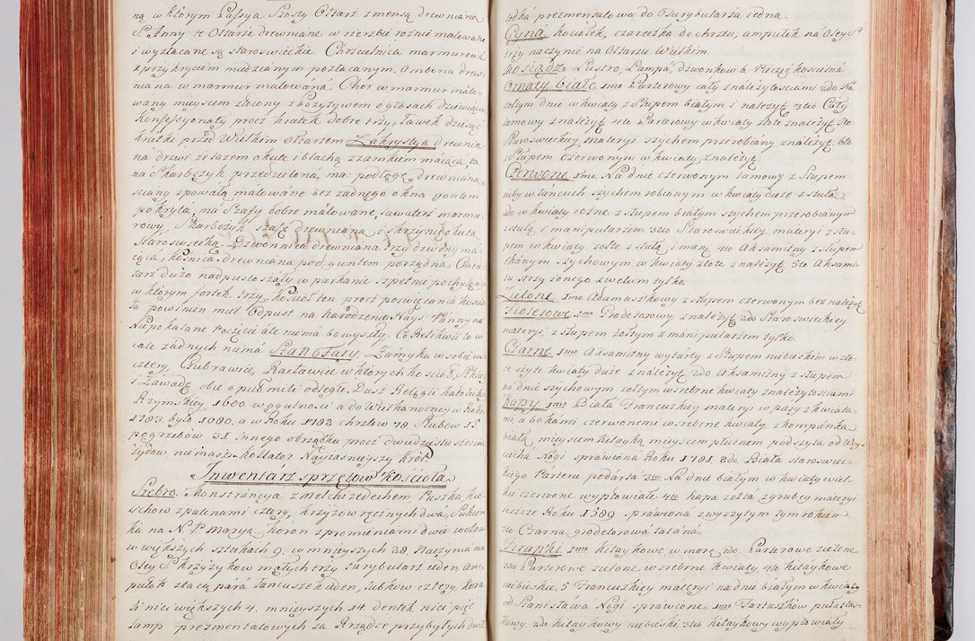 Zdjęcie nr 196 dla obiektu archiwalnego: Protokuł Wizyty Generalney z Dekanatow Skalskiego i Nowogurskiego